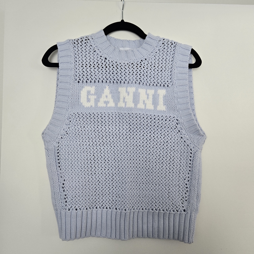 Ganni Logo Rope Vest